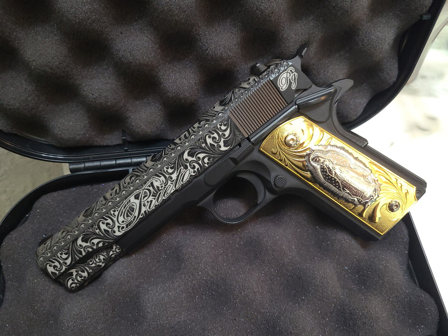 Custom 1911 Engraving