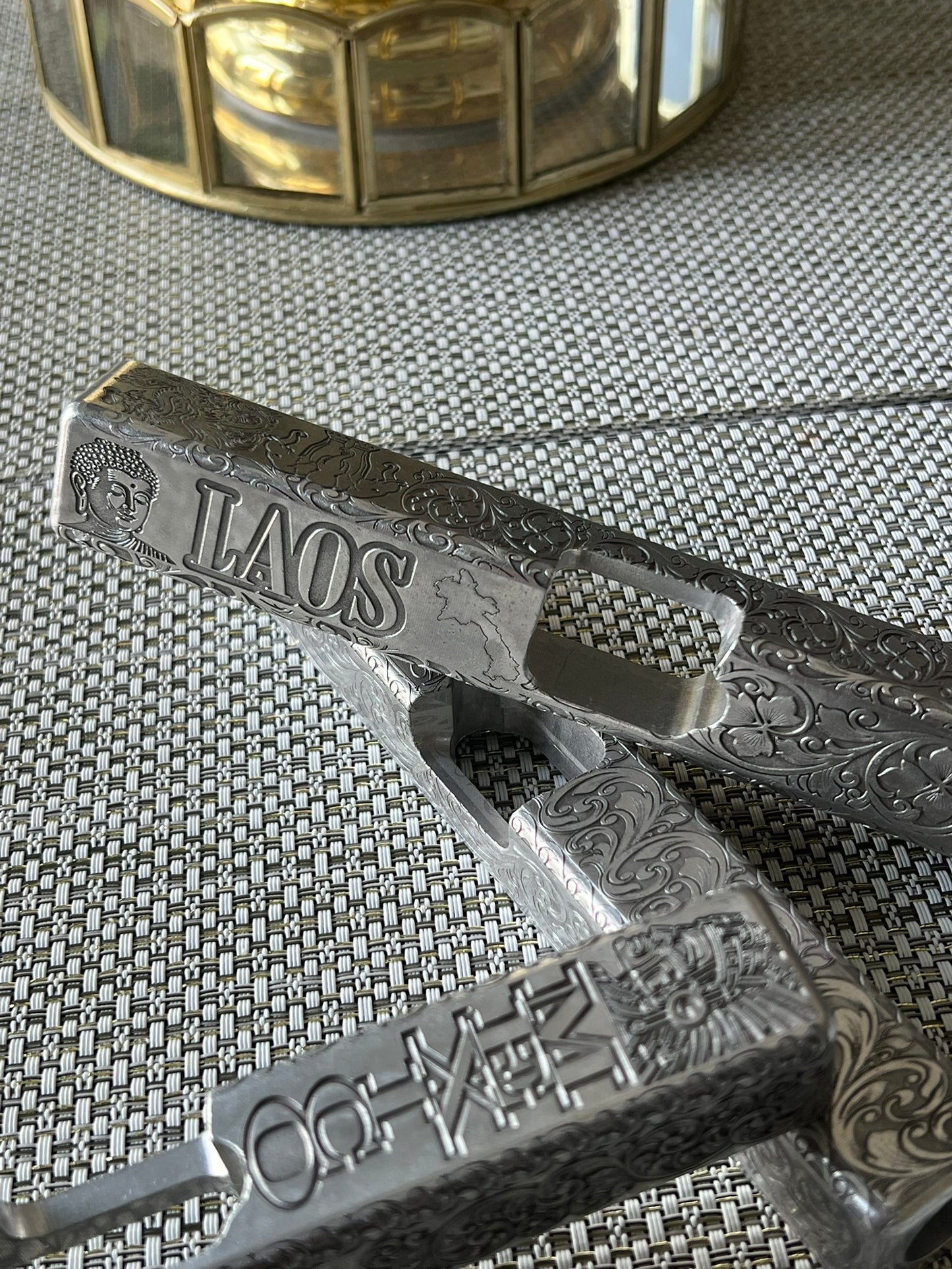 Custom Gun Slide Engraving Service