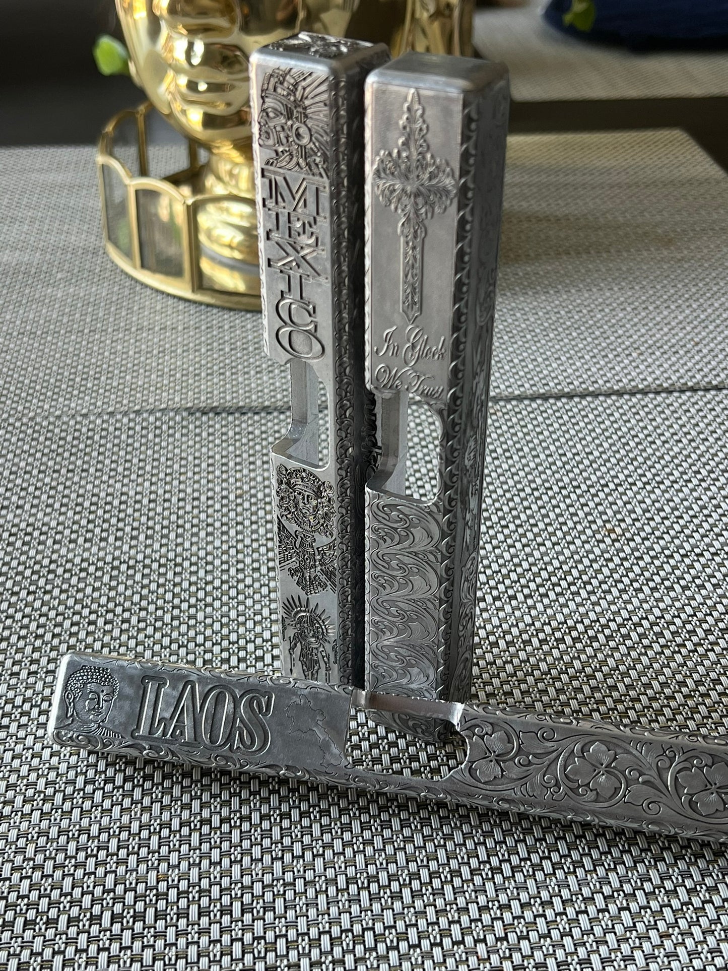 Custom Gun Slide Engraving Service