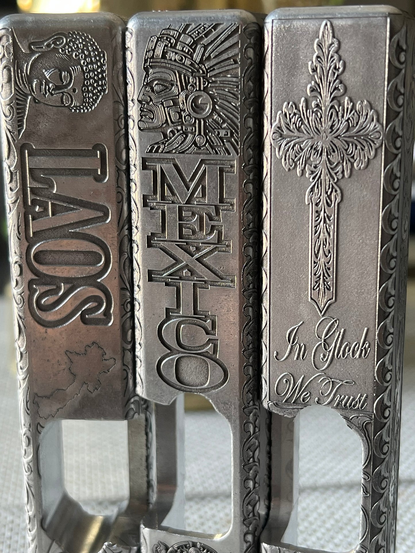 Custom Gun Slide Engraving Service