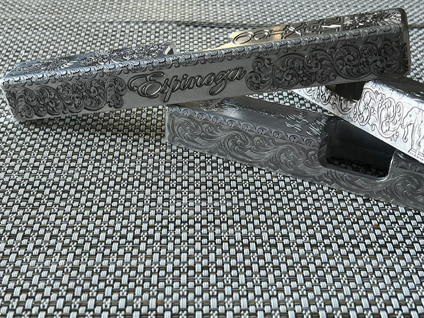 Custom Gun Slide Engraving Service