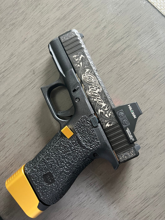 Custom Engraving On Sub-Compacts