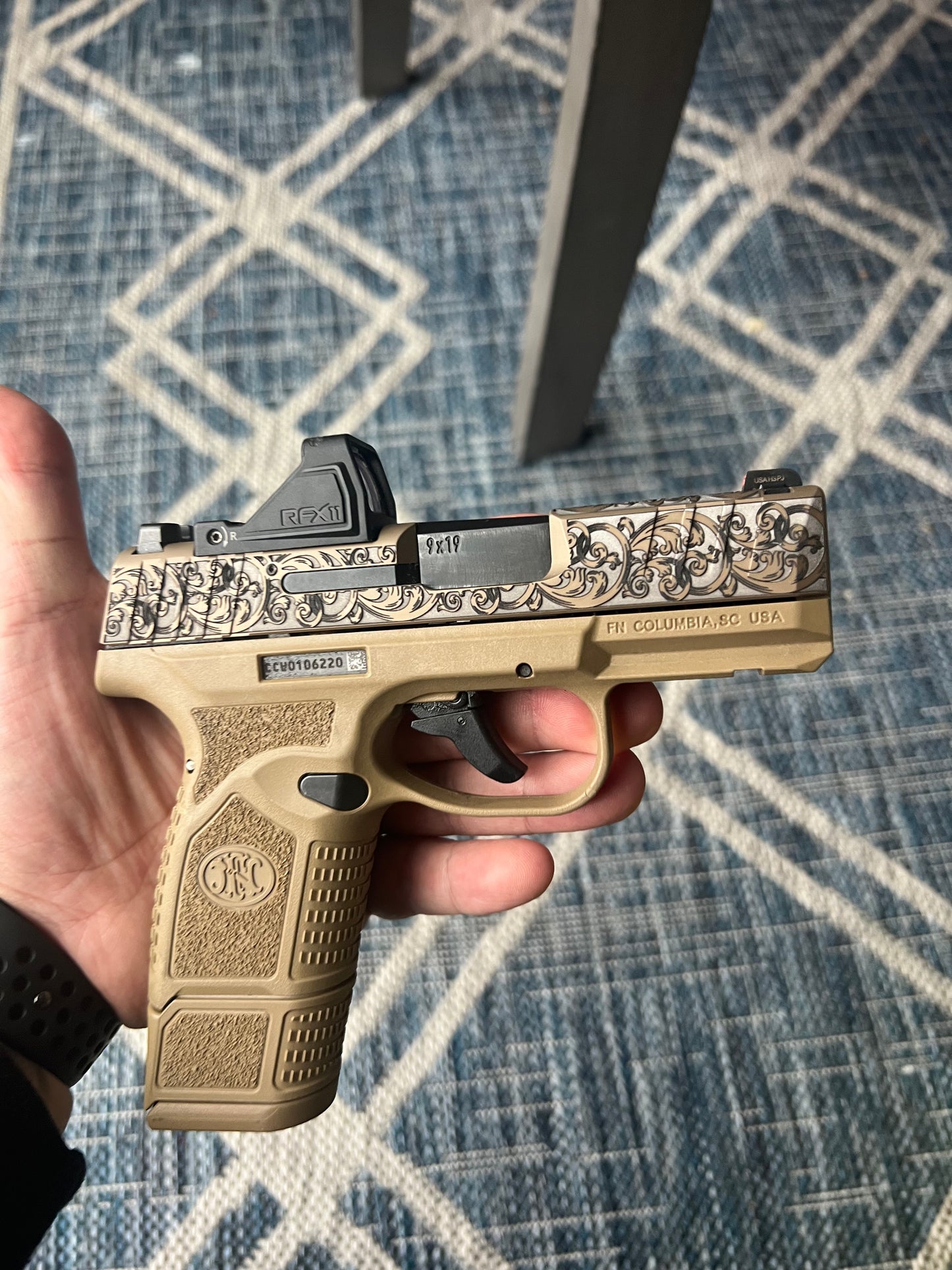 Custom Engraving on Compacts G19/23/43x/G30