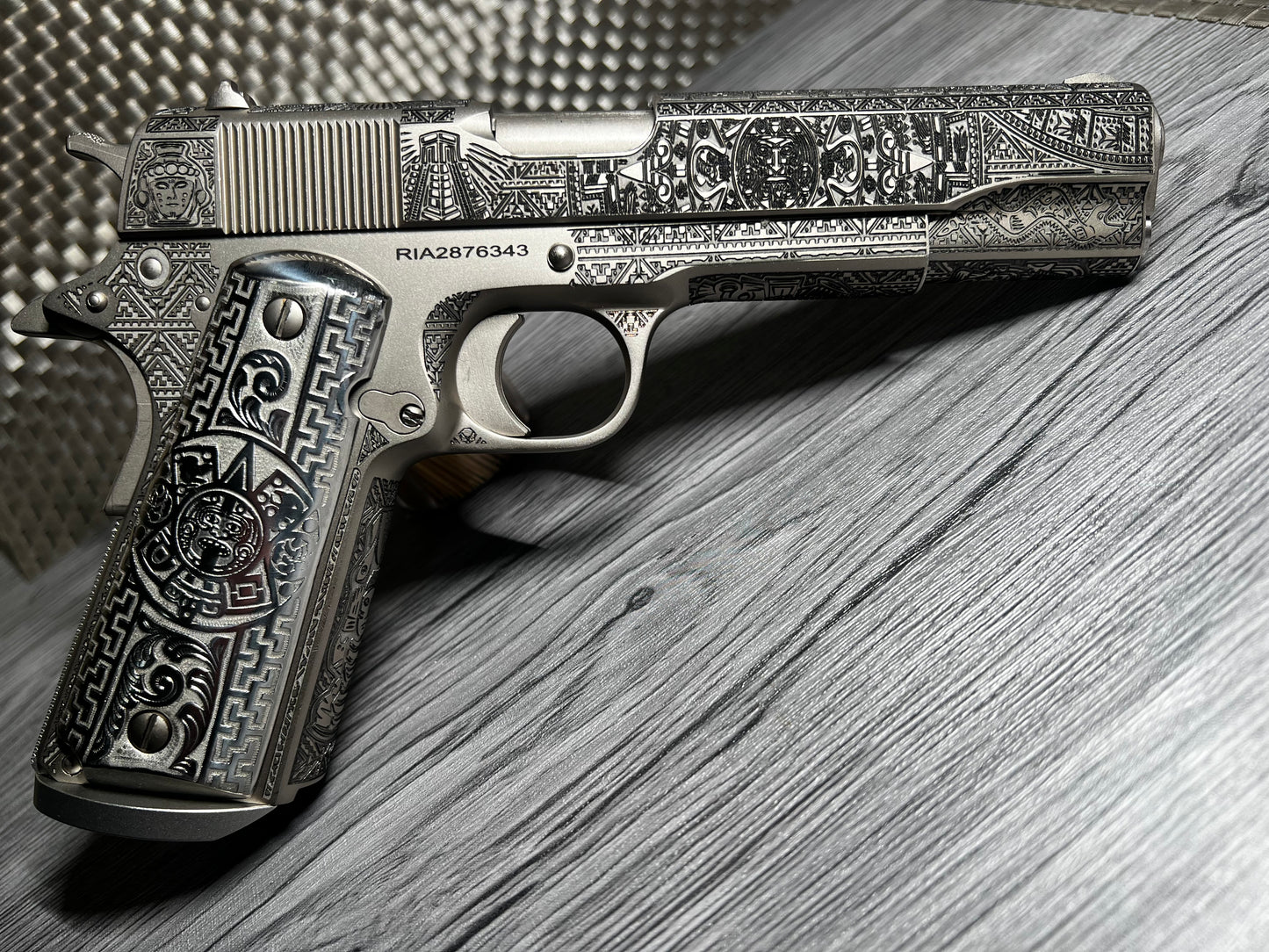 Custom 1911 Engraving