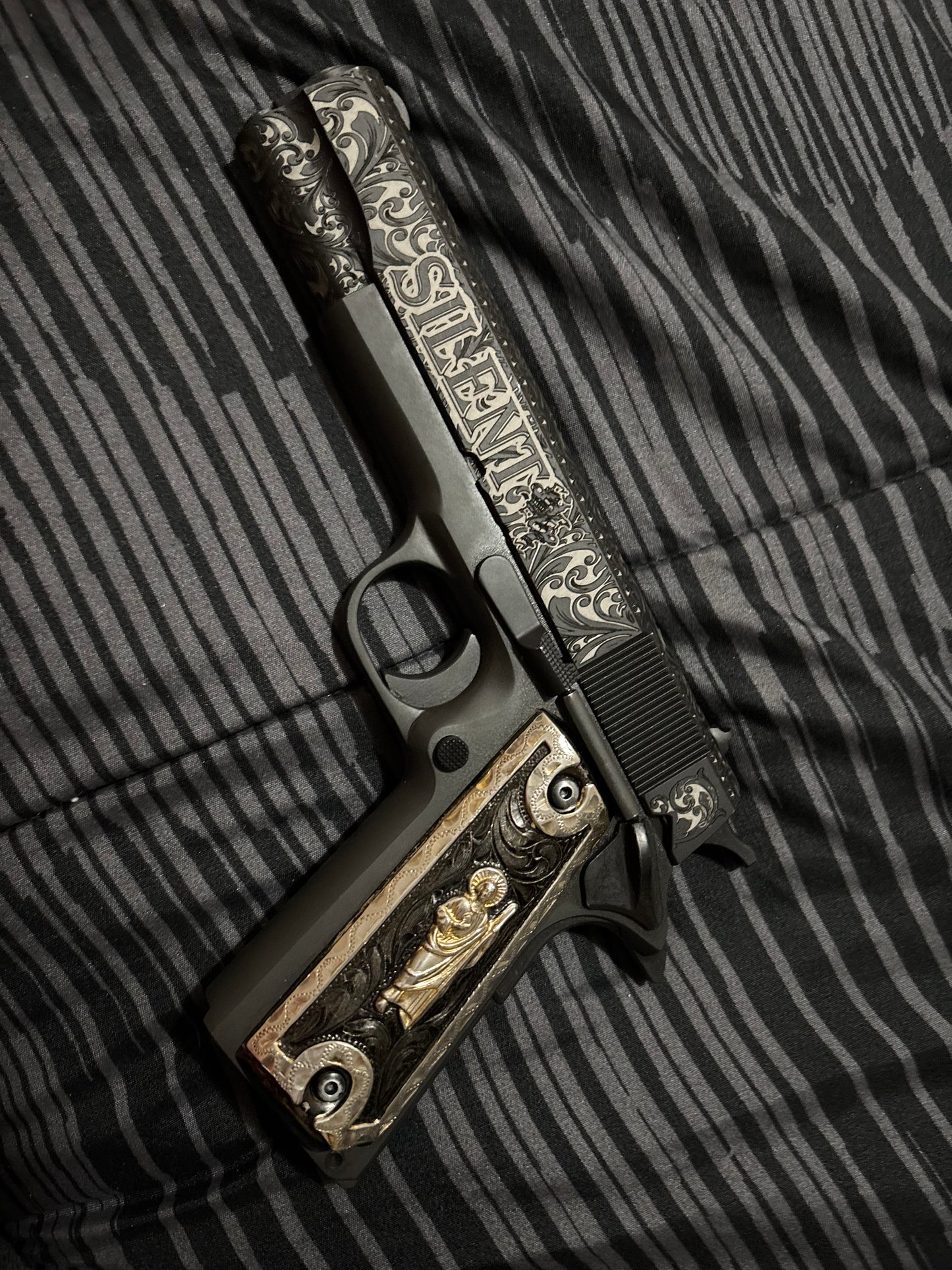 Custom 1911 Engraving
