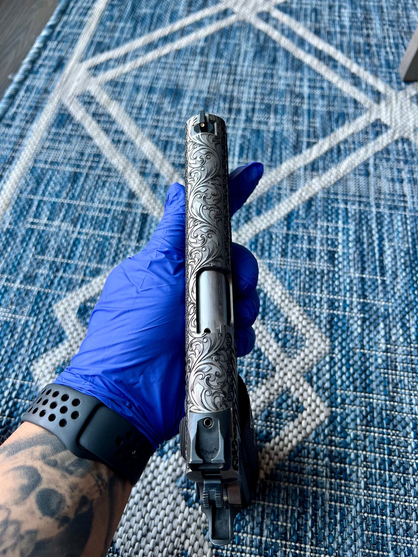 Custom 1911 Engraving