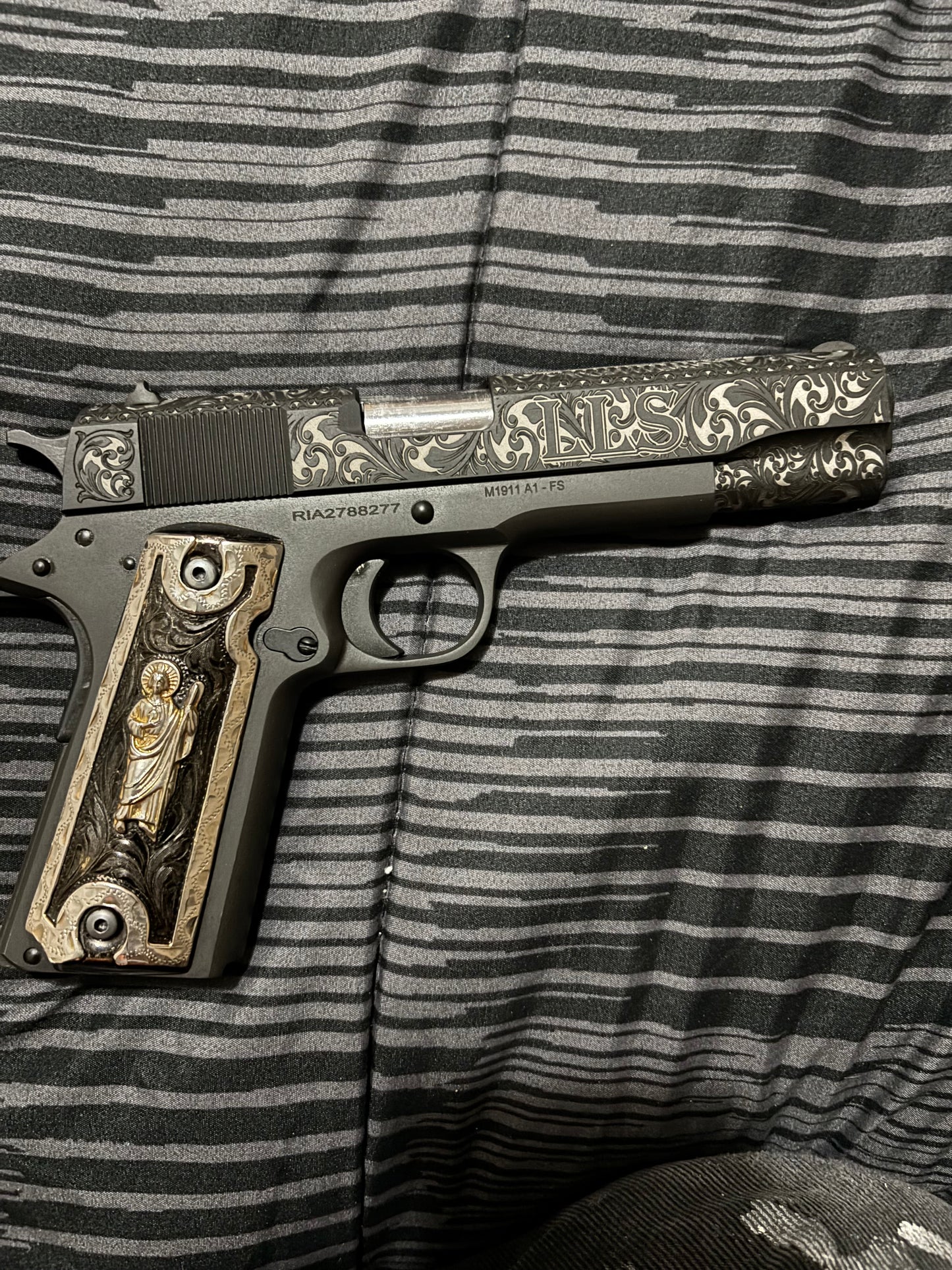 Custom 1911 Engraving