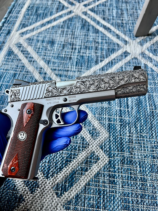 Custom 1911 Engraving