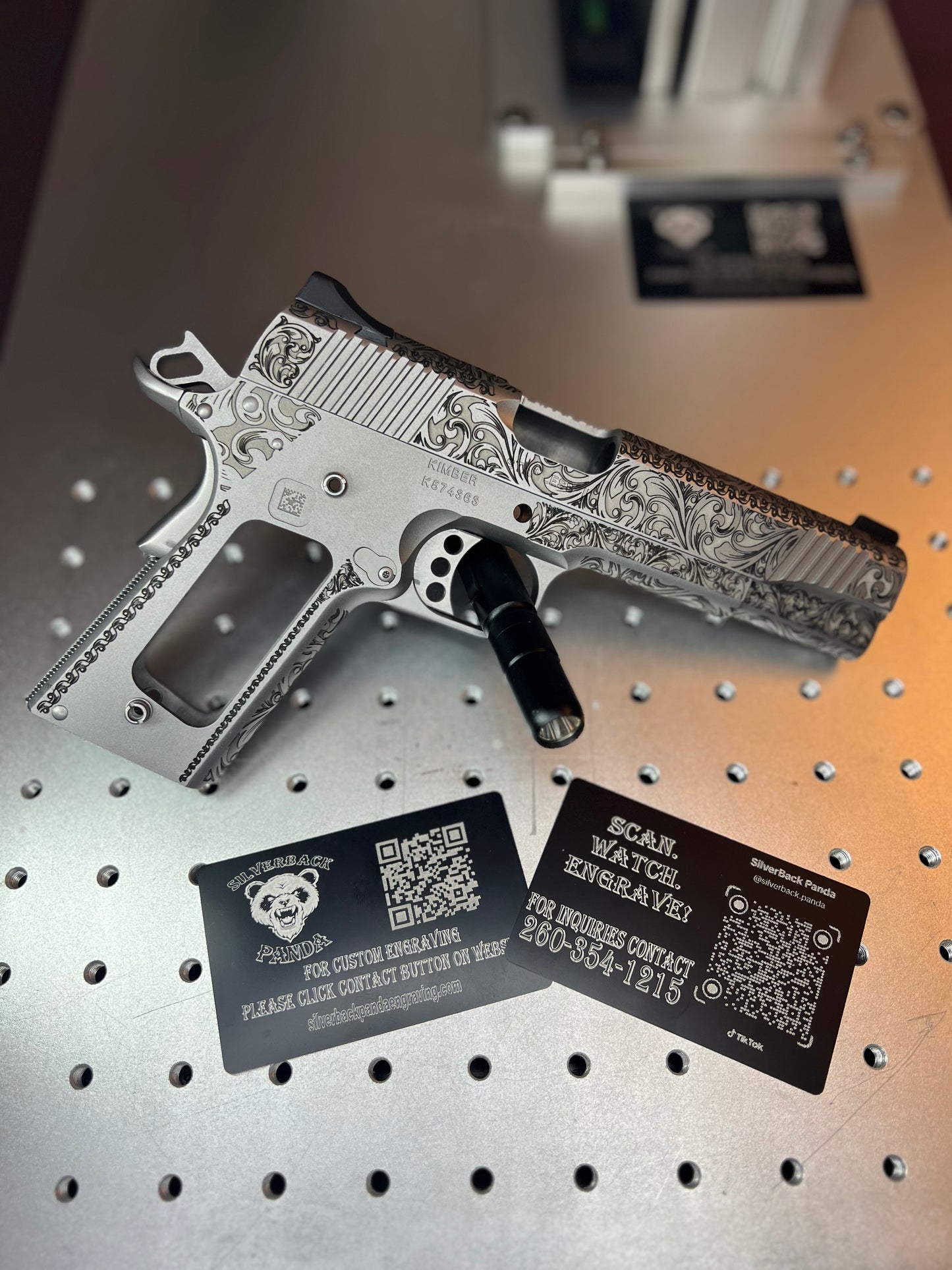 Custom 1911 Engraving