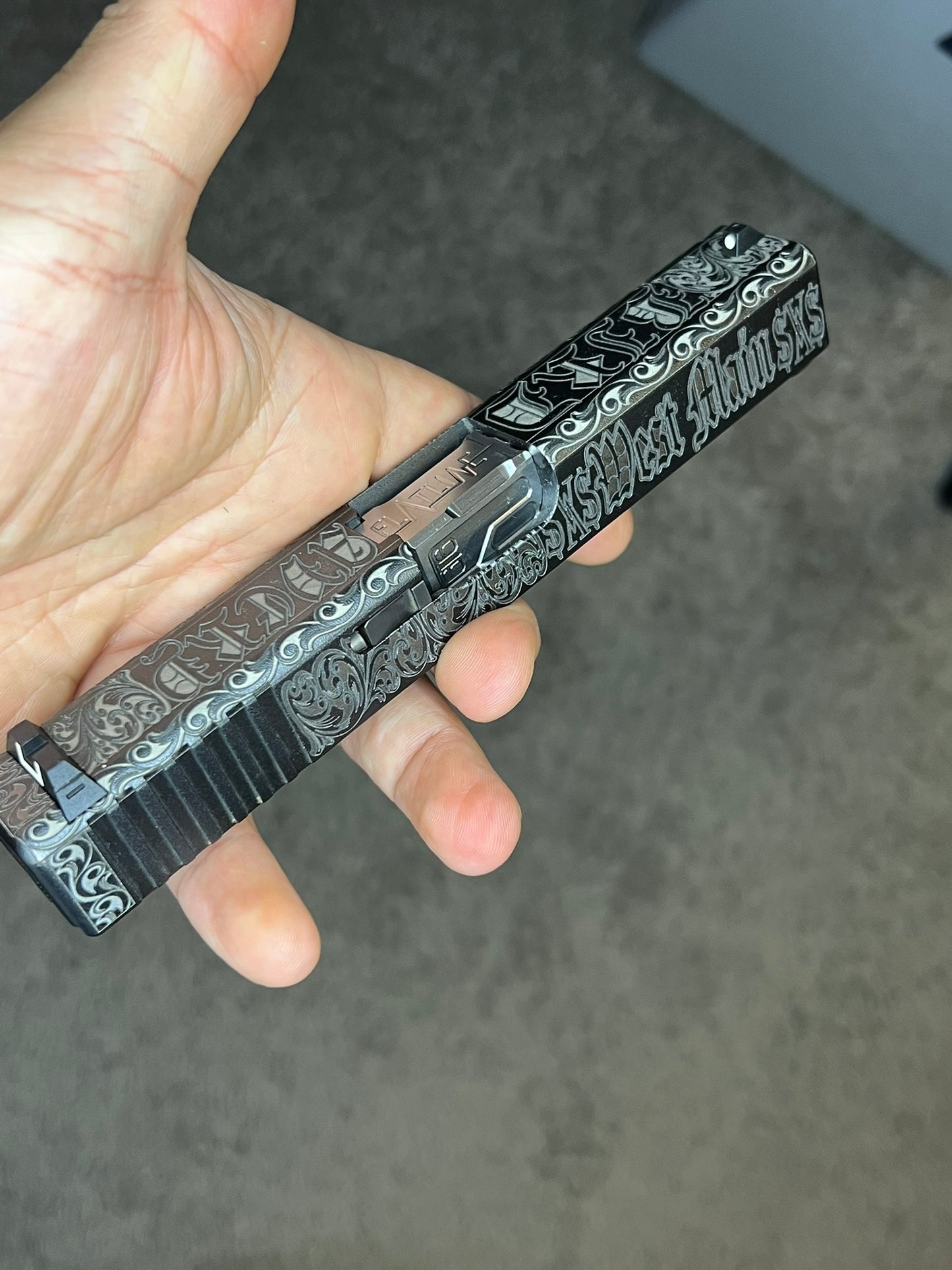 Custom Slide Engraving