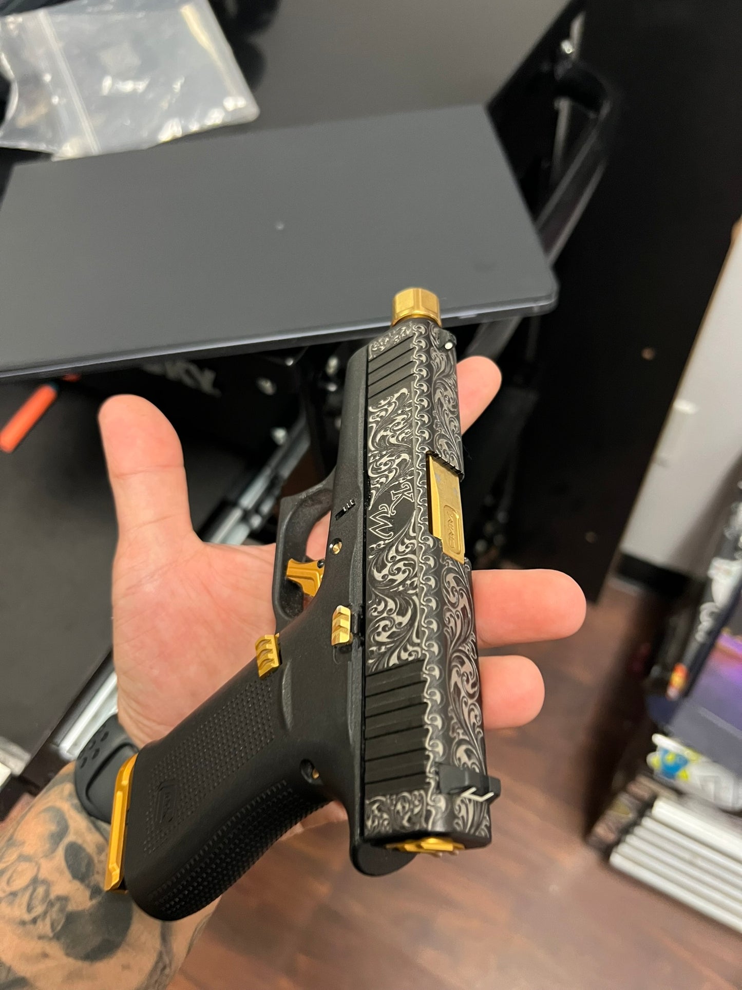 Custom Slide Engraving