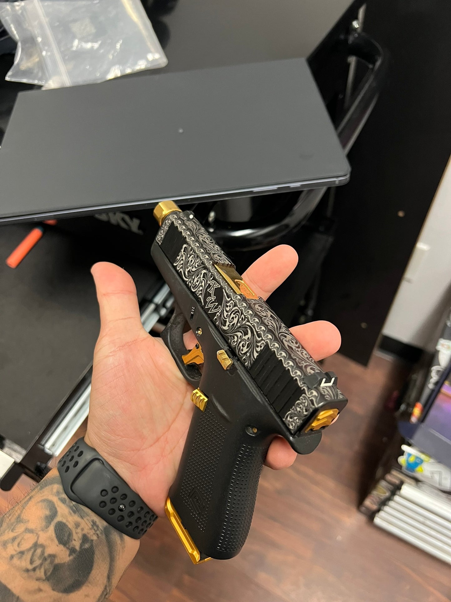 Custom Slide Engraving
