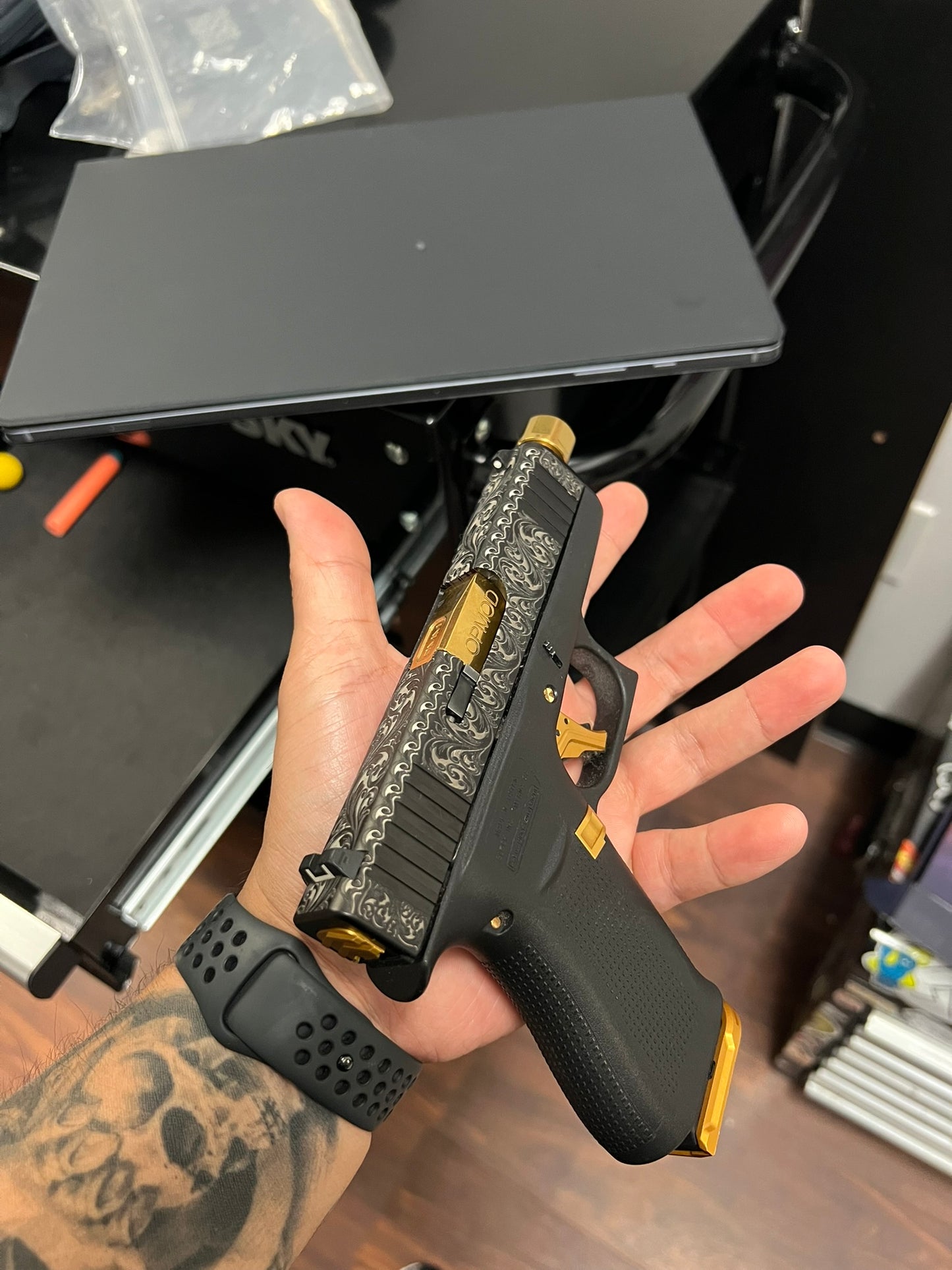 Custom Slide Engraving