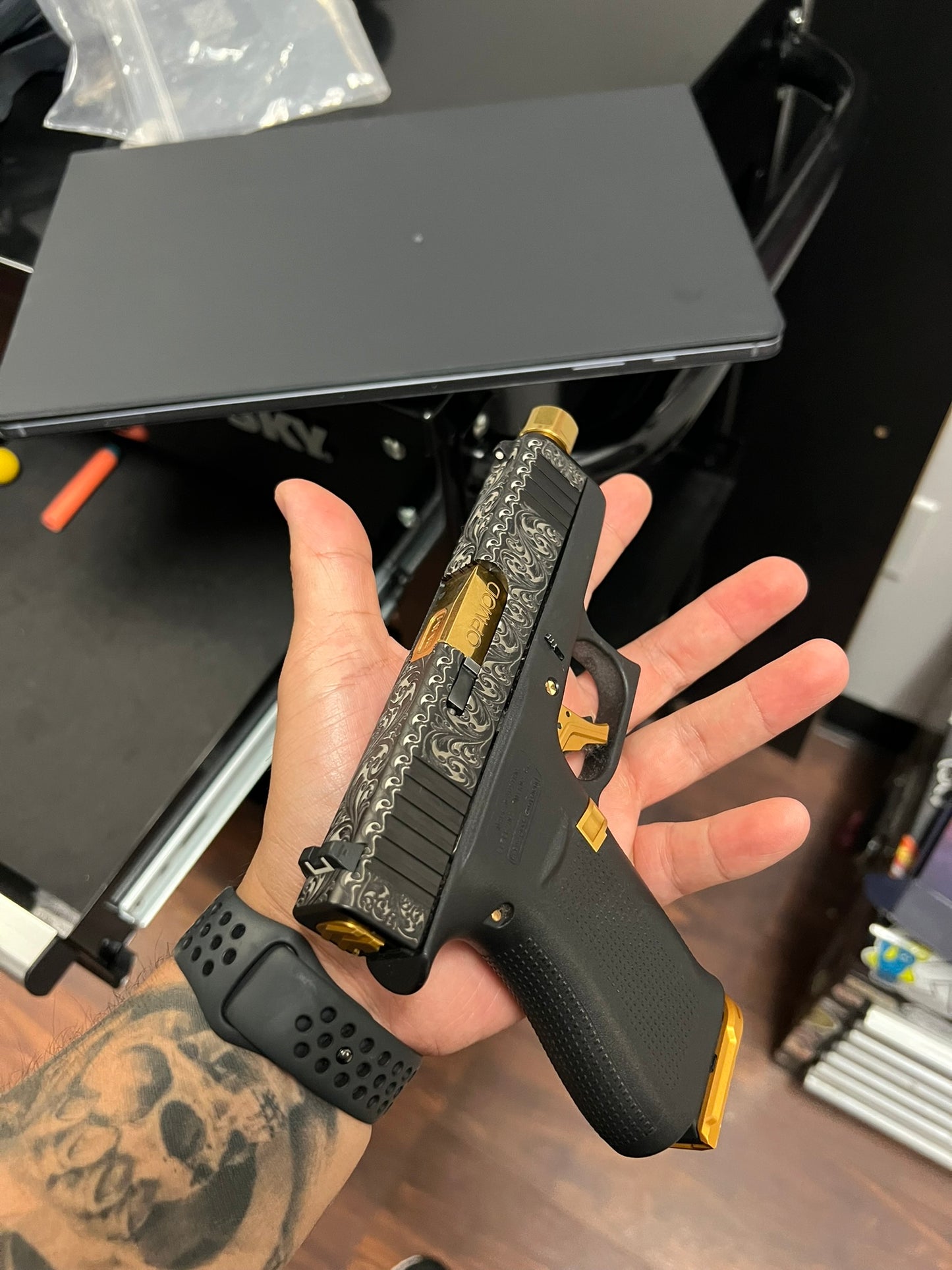 Custom Slide Engraving