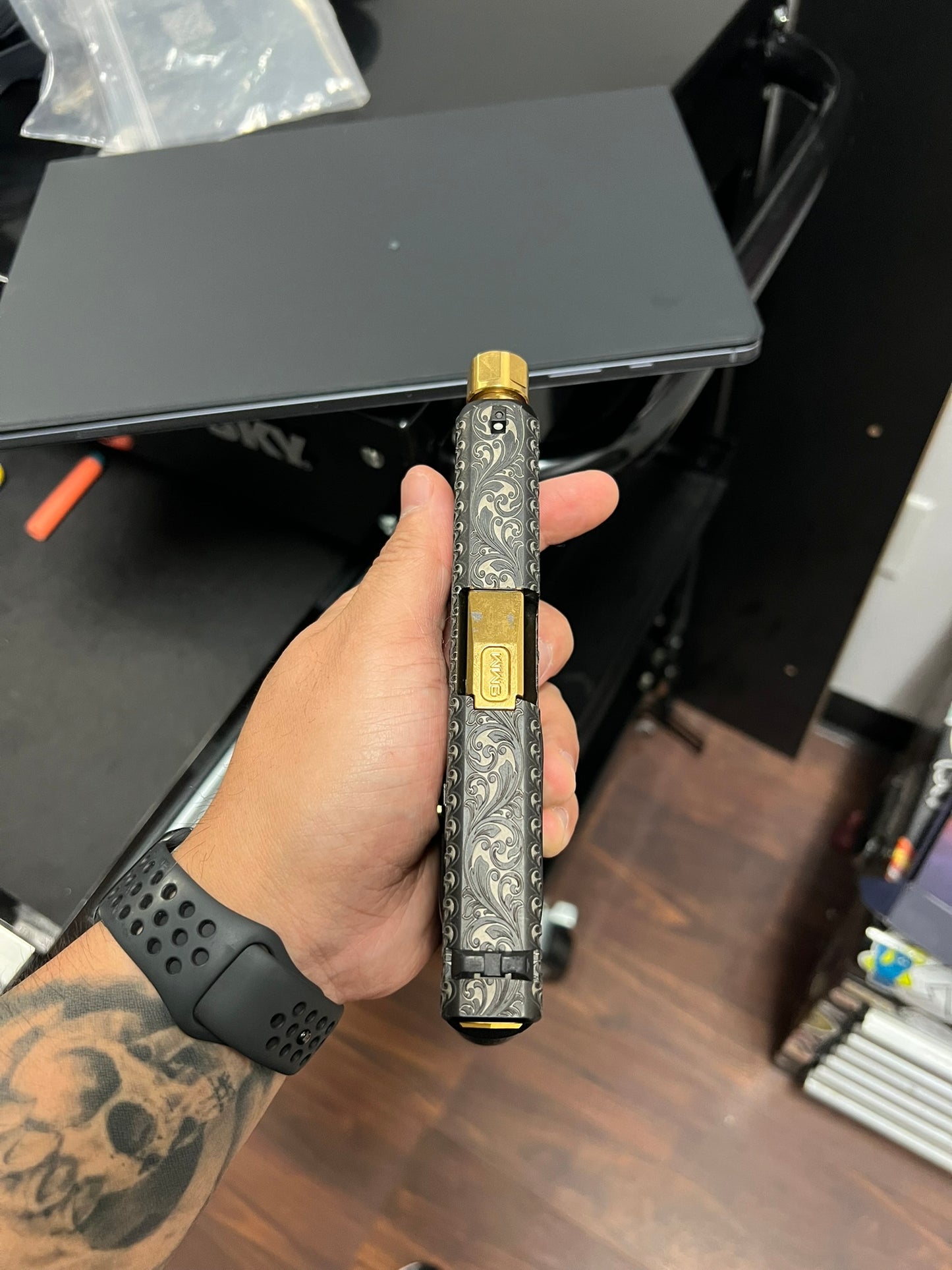 Custom Slide Engraving
