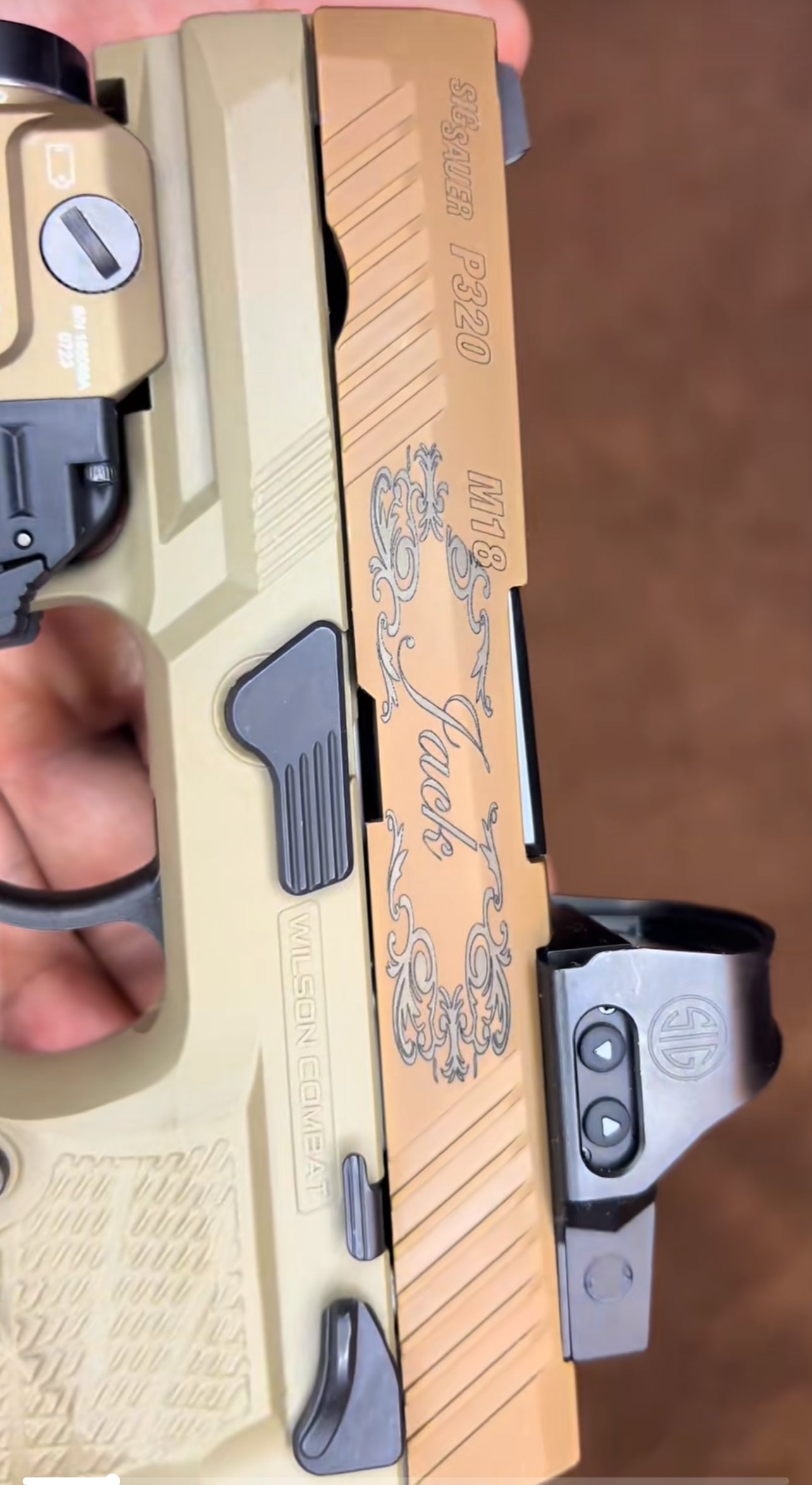 Custom Slide Engraving