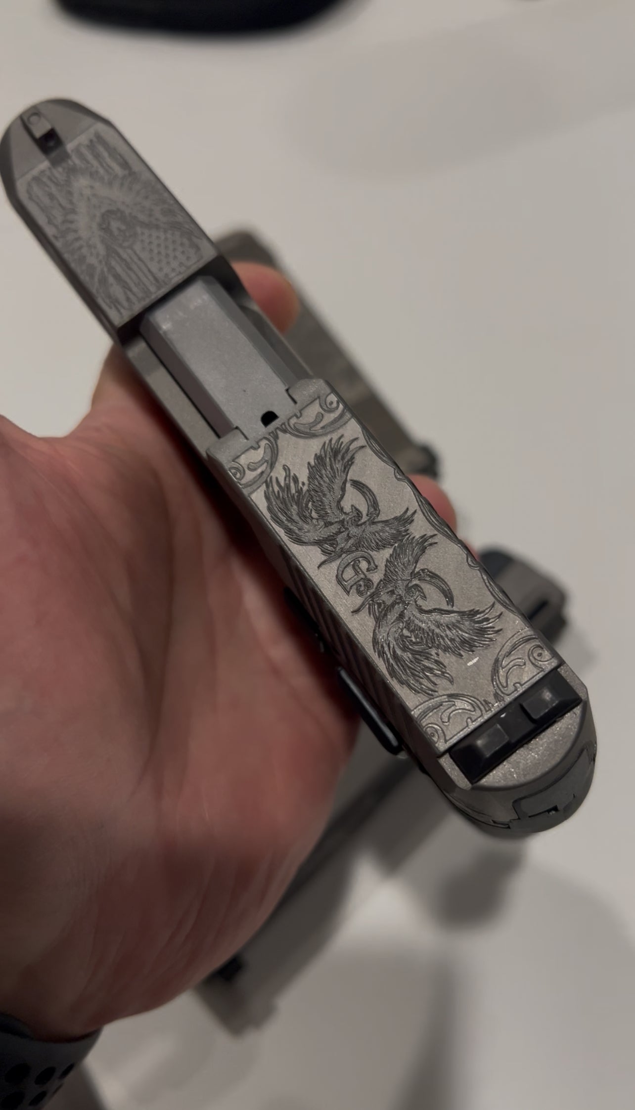 Custom Slide Engraving