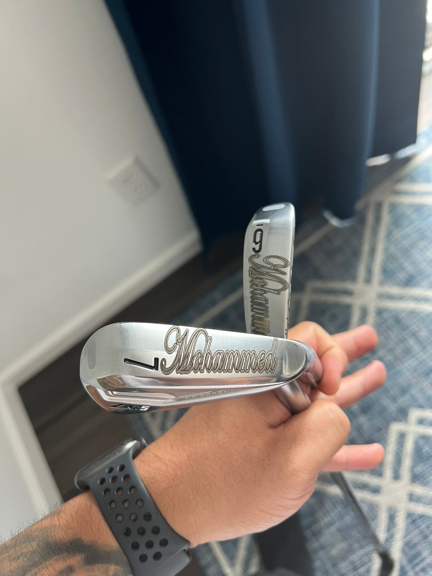 Custom Engraving on Golf Clubs