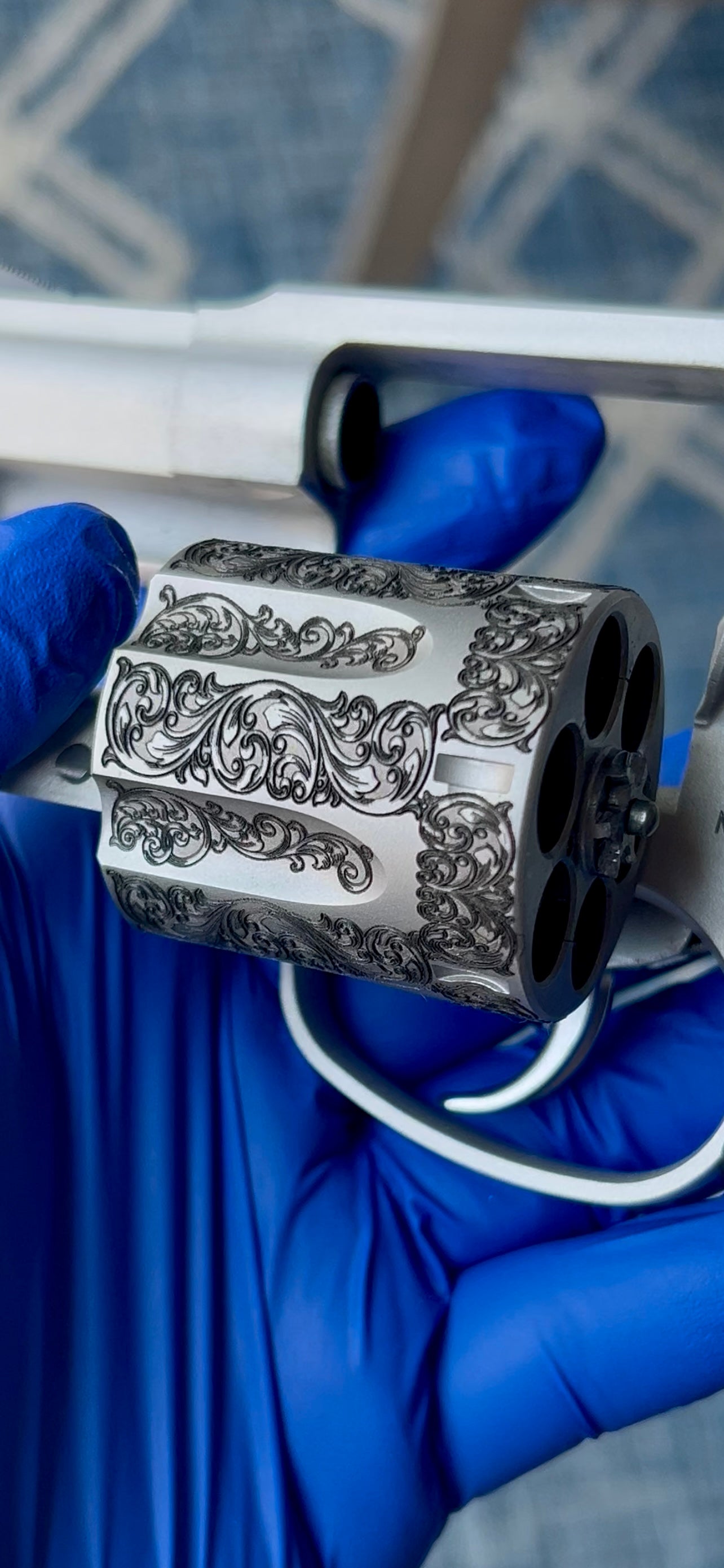 Custom Gun Slide Engraving Service